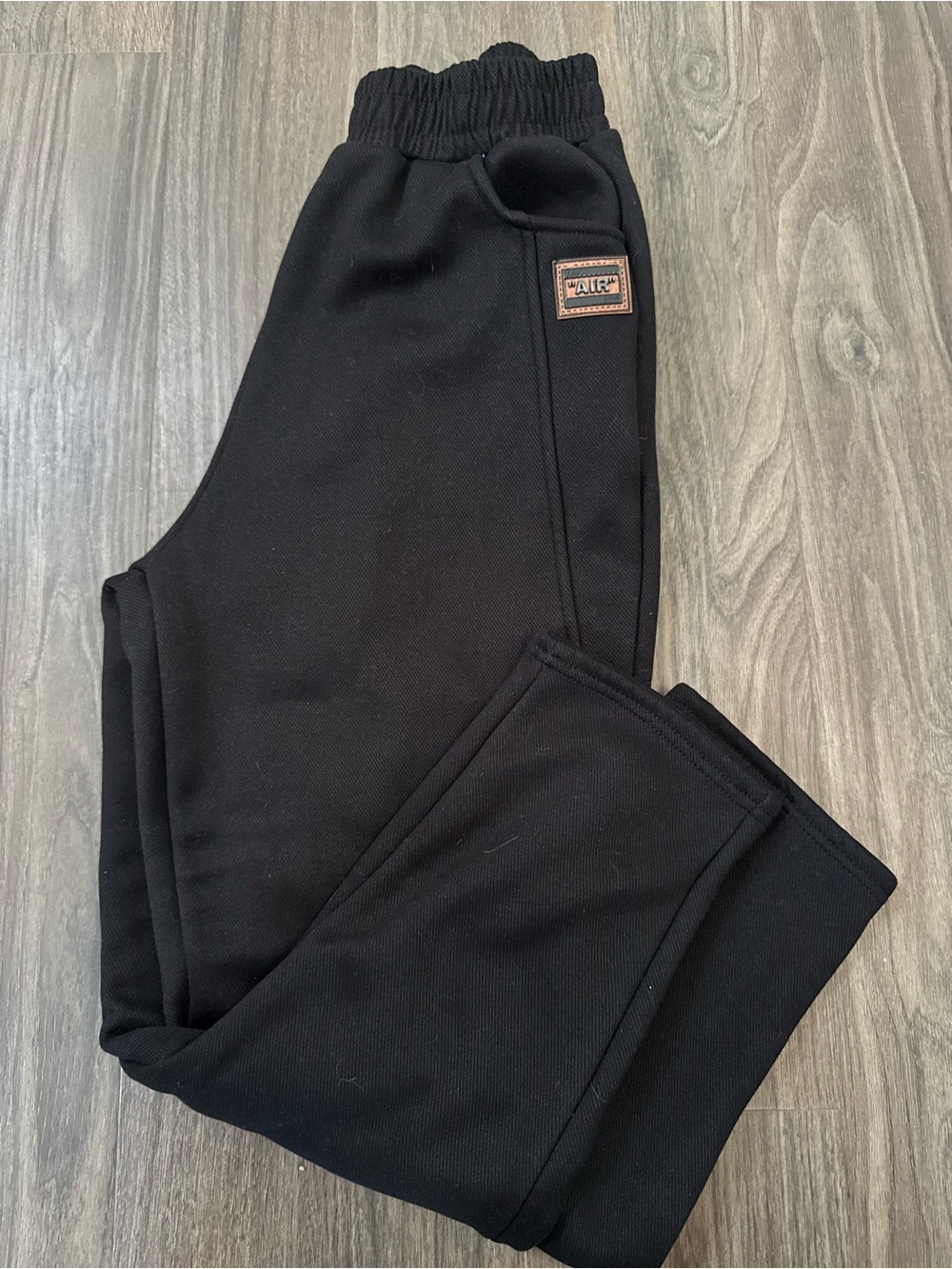 Nike Kids Black Sweatpants with Elastic Waistband